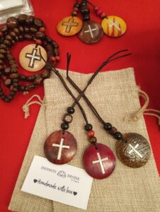 Handcrafted Energized Crosses Pendant